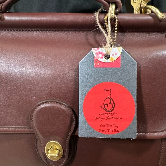 ❤️SOLD❤️Vintage Coach Mahogany Willis Bag 9927 Pristine - Picture 11 of 12